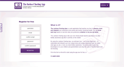 Desktop Screenshot of justisse-charting-app.com